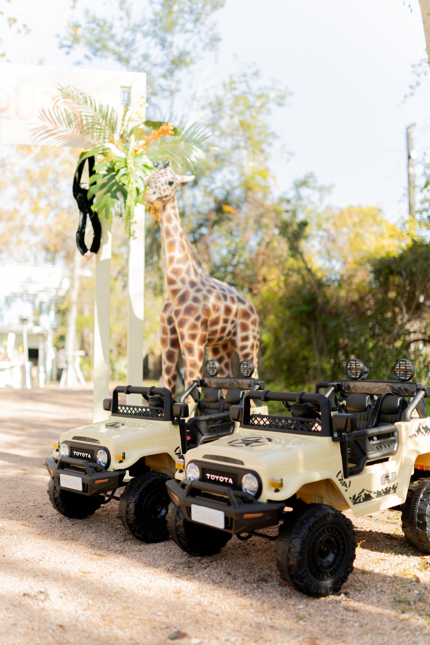 Kids safari cart