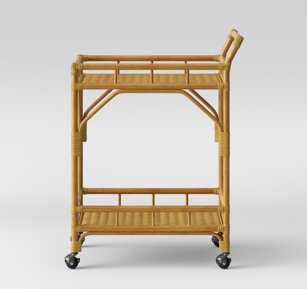 Boho Rattan Cart