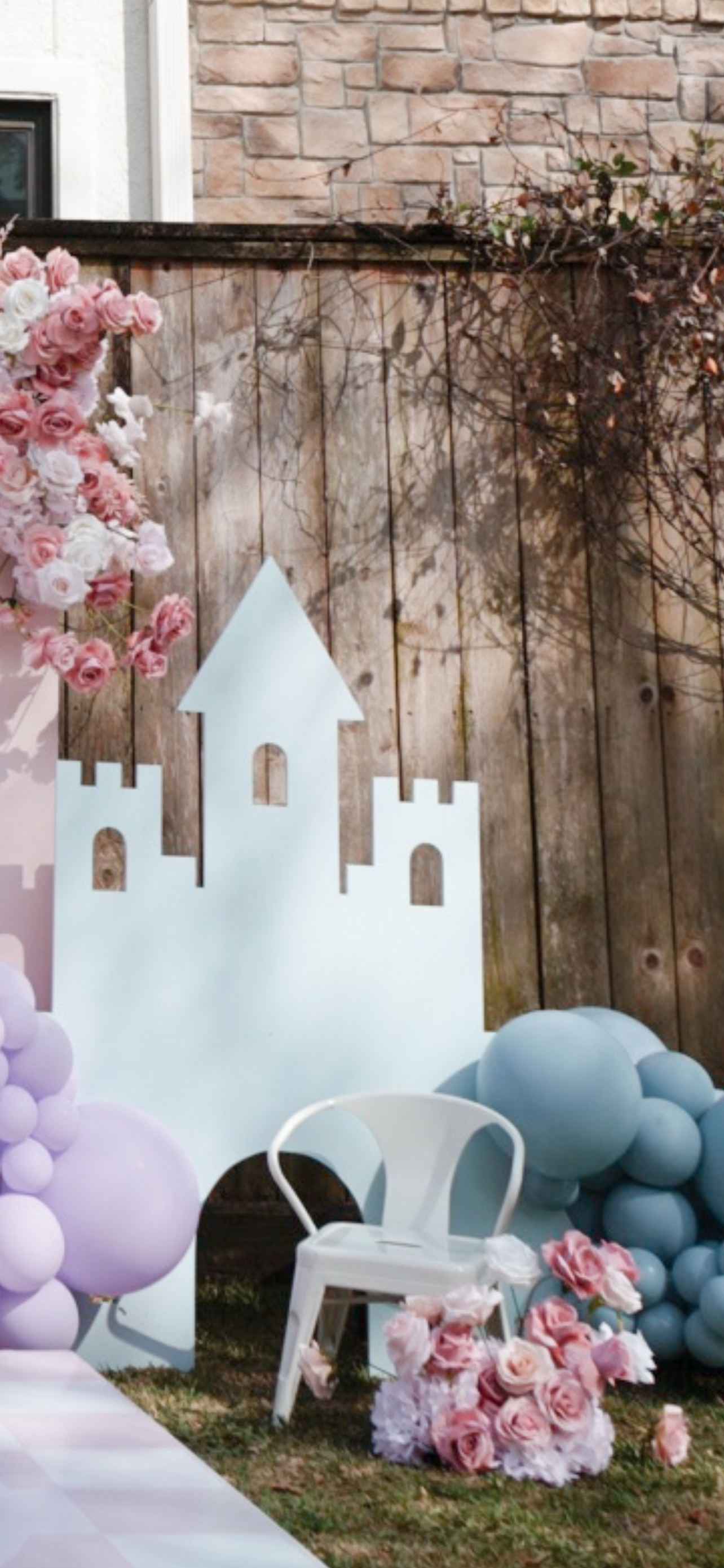 5ft princess castle (custom paint)