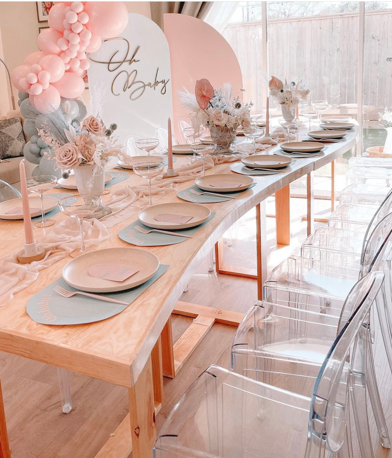Wood Tall Table