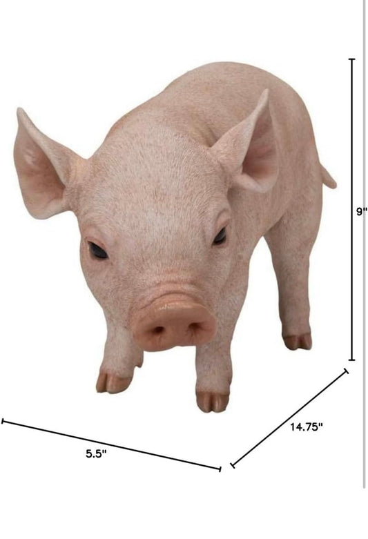 Small pig statue