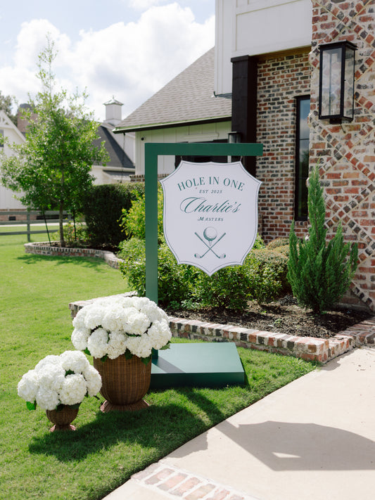 Classic Hanging Sign Frame