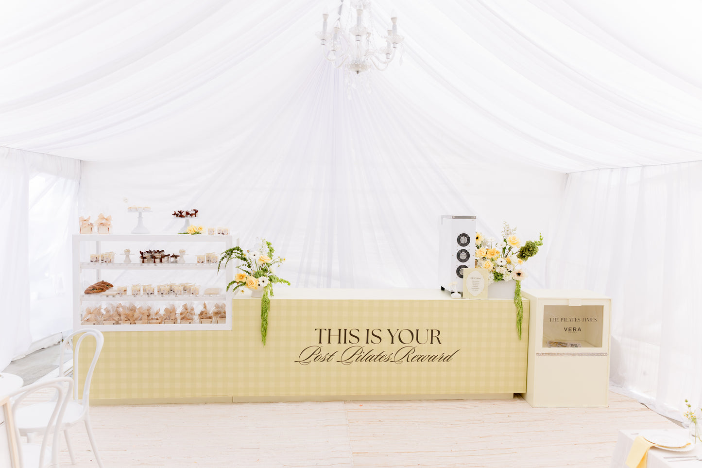 Bakery display + 8ft bar